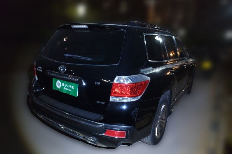 Used Toyota Highlander 2013 2.7L Two-Wheel Drive 7-Seater Zijin Edition Rear Right 45 Deg