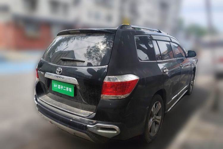 Used Toyota Highlander 2013 2.7L Two-Wheel Drive 7-Seater Zijin Edition Rear Right 45 Deg
