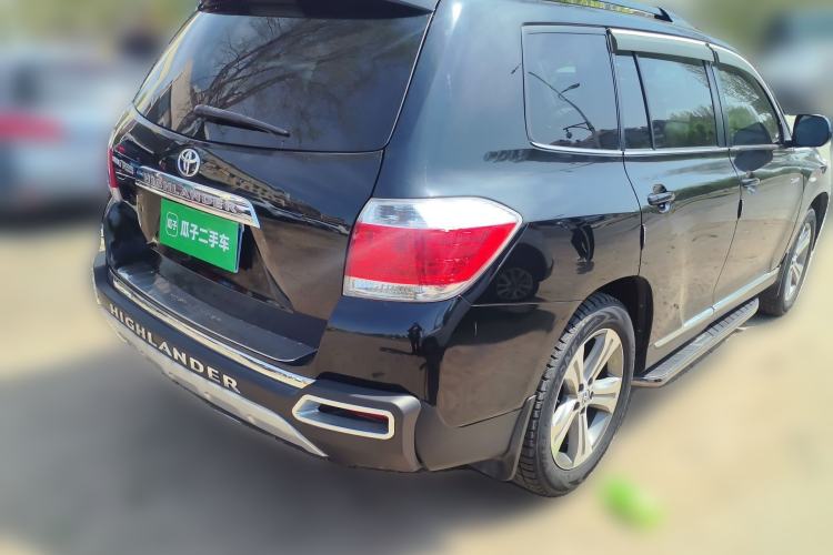 Used Toyota Highlander 2013 2.7L Two-Wheel Drive 7-Seater Zijin Edition Rear Right 45 Deg
