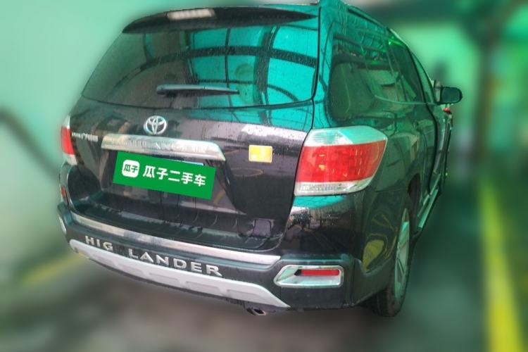 Used Toyota Highlander 2013 2.7L Two-Wheel Drive 7-Seater Zijin Edition Rear Right 45 Deg