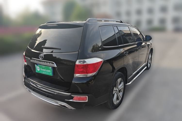 Used Toyota Highlander 2013 2.7L Two-Wheel Drive 7-Seater Zijin Edition Rear Right 45 Deg