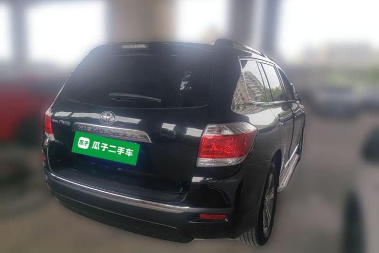 Used Toyota Highlander 2013 2.7L Two-Wheel Drive 7-Seater Zijin Edition Rear Right 45 Deg