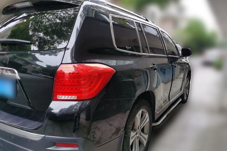 Used Toyota Highlander 2013 2.7L Two-Wheel Drive 7-Seater Zijin Edition Rear Right 45 Deg