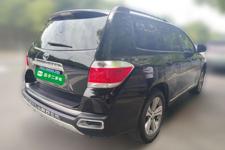 Used Toyota Highlander 2013 2.7L Two-Wheel Drive 7-Seater Zijin Edition Rear Right 45 Deg