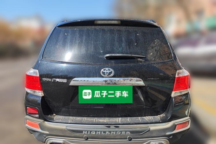 Used Toyota Highlander 2013 2.7L Two-Wheel Drive 7-Seater Zijin Edition Rear