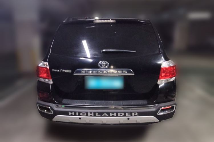 Used Toyota Highlander 2013 2.7L Two-Wheel Drive 5-Seater Purple Gold Edition Rear