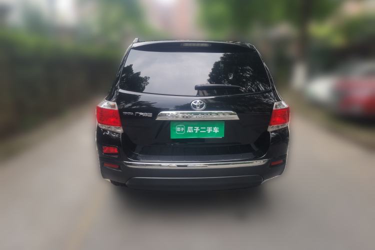 Used Toyota Highlander 2013 2.7L Two-Wheel Drive 7-Seater Zijin Edition Rear