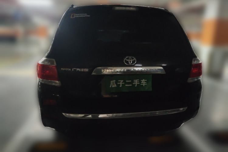 Used Toyota Highlander 2013 2.7L Two-Wheel Drive 5-Seater Purple Gold Edition Rear