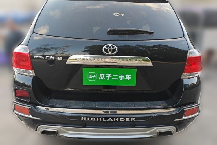 Used Toyota Highlander 2013 2.7L Two-Wheel Drive 5-Seater Purple Gold Edition Rear