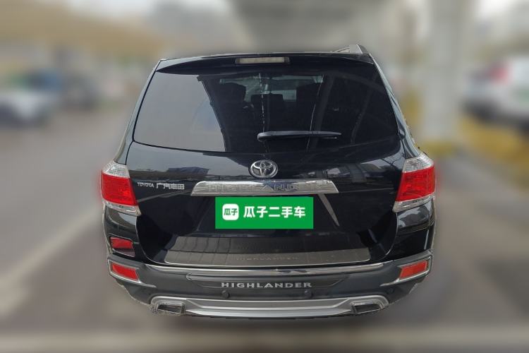 Used Toyota Highlander 2013 2.7L Two-Wheel Drive 7-Seater Zijin Edition Rear