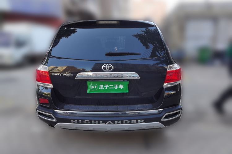 Used Toyota Highlander 2013 2.7L Two-Wheel Drive 5-Seater Purple Gold Edition Rear