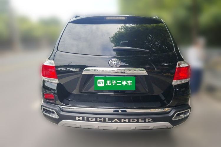 Used Toyota Highlander 2013 2.7L Two-Wheel Drive 7-Seater Zijin Edition Rear