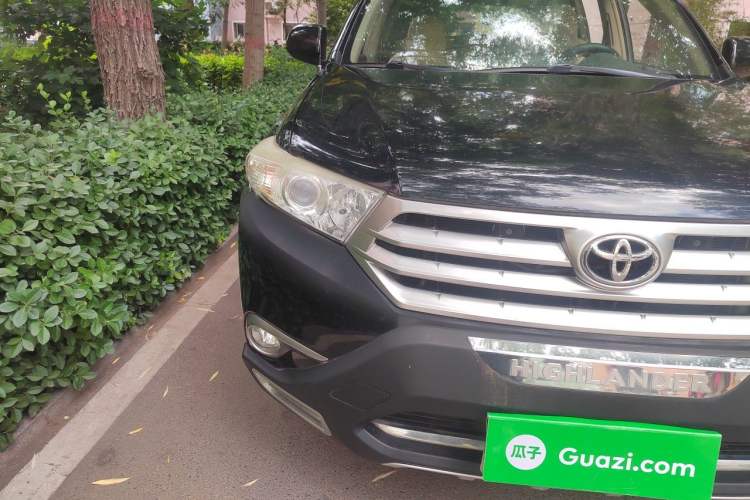 Used Toyota Highlander 2013 2.7L Two-Wheel Drive 5-Seater Purple Gold Edition Right Front Headlight