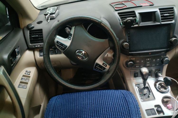 Used Toyota Highlander 2013 2.7L Two-Wheel Drive 7-Seater Zijin Edition Steering Wheel