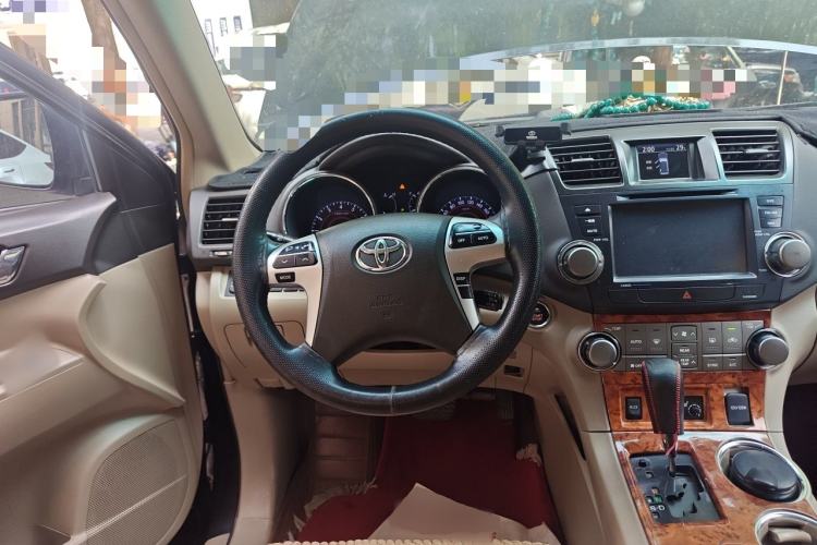 Used Toyota Highlander 2013 2.7L Two-Wheel Drive 7-Seater Zijin Edition Steering Wheel