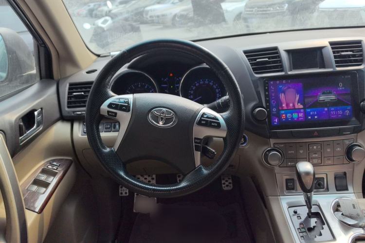 Used Toyota Highlander 2013 2.7L Two-Wheel Drive 7-Seater Zijin Edition Steering Wheel