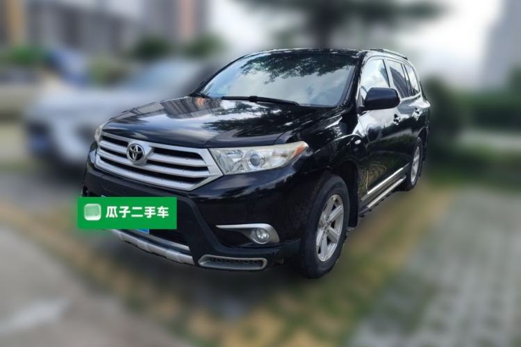 Used Toyota Highlander 2013 2.7L Two-Wheel Drive 5-Seater Purple Gold Edition Guazi used car, China used car export, Used car for sale, Used cars, Cheapest cars for sale