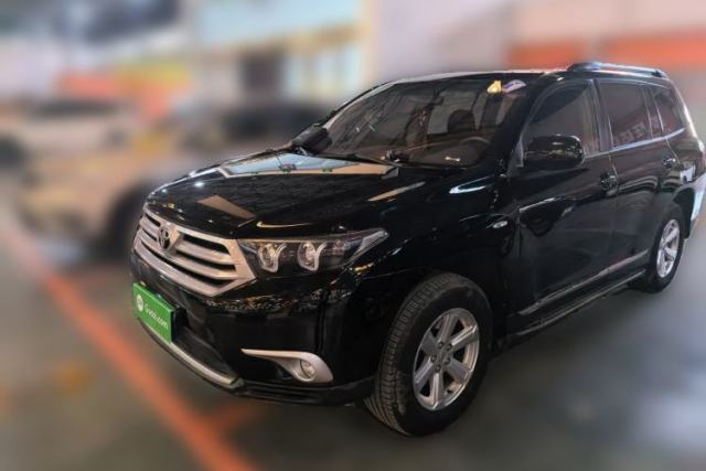 Used Toyota Highlander 2013 2.7L Two-Wheel Drive 5-Seater Purple Gold Edition
