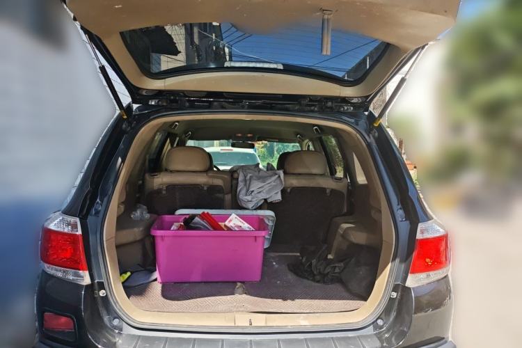 Used Toyota Highlander 2013 2.7L Two-Wheel Drive 5-Seater Purple Gold Edition Trunk
