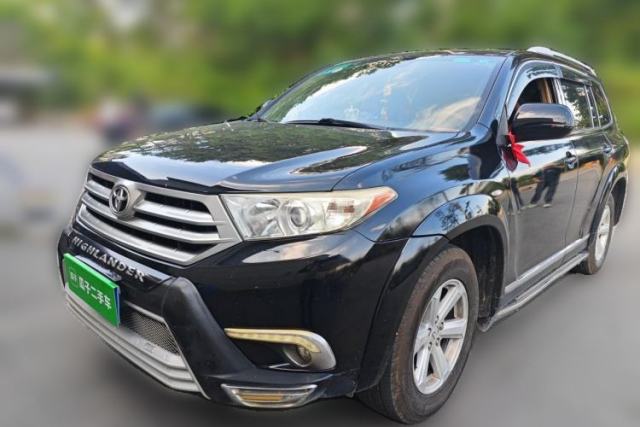Used Toyota Highlander 2013 2.7L Two-Wheel Drive 5-Seater Purple Gold Edition