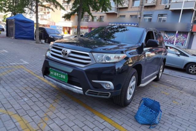 Used Toyota Highlander 2013 2.7L Two-Wheel Drive 5-Seater Purple Gold Edition