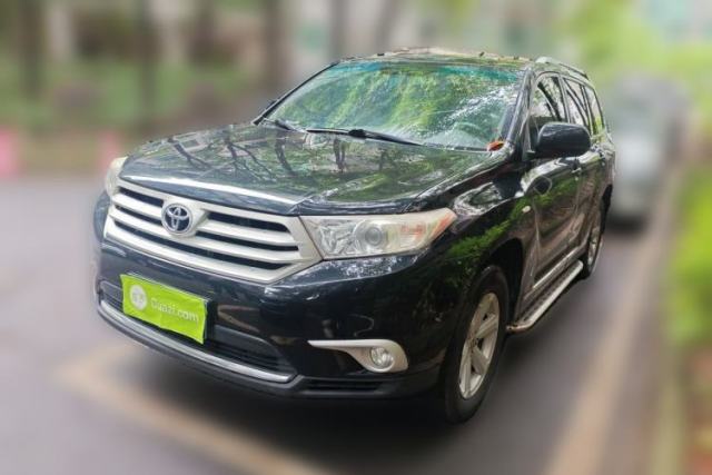 Used Toyota Highlander 2013 2.7L Two-Wheel Drive 5-Seater Purple Gold Edition