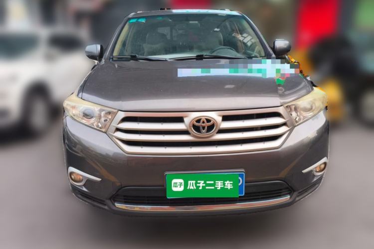Used Toyota Highlander 2013 2.7L Two-Wheel Drive 5-Seater Purple Gold Edition Front