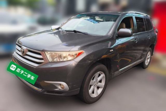 Used Toyota Highlander 2013 2.7L Two-Wheel Drive 5-Seater Purple Gold Edition