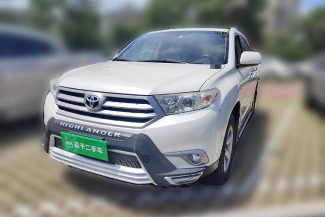 Used Toyota Highlander 2013 2.7L Two-Wheel Drive 5-Seater Purple Gold Edition