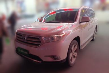 Used Toyota Highlander 2013 2.7L Two-Wheel Drive 5-Seater Purple Gold Edition