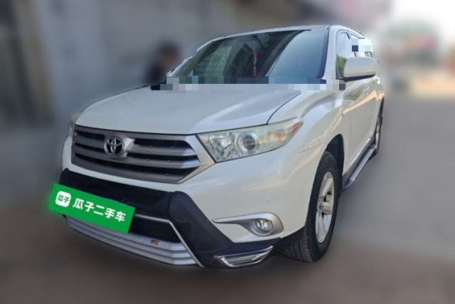 Used Toyota Highlander 2013 2.7L Two-Wheel Drive 5-Seater Purple Gold Edition
