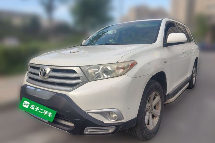 Used Toyota Highlander 2013 2.7L Two-Wheel Drive 5-Seater Purple Gold Edition Guazi used car, China used car export, Used car for sale, Used cars, Cheapest cars for sale