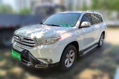 Used Toyota Highlander 2013 2.7L Two-Wheel Drive 5-Seater Purple Gold Edition