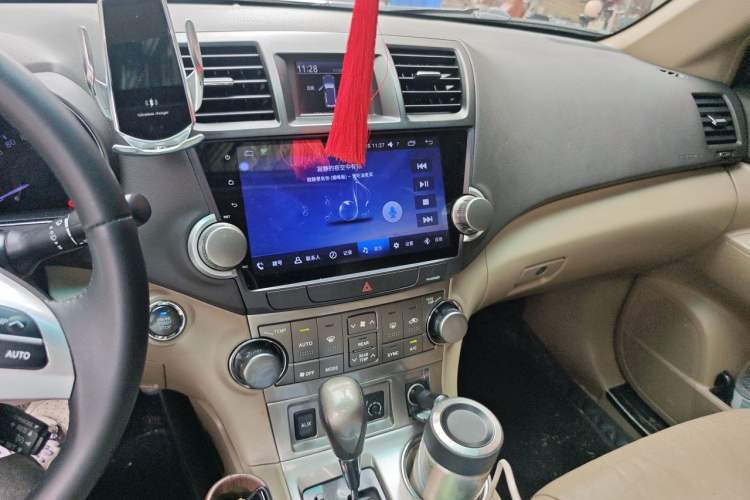 Used Toyota Highlander 2013 2.7L 2WD 7-Seater Explorer Edition Audio And AC Panel