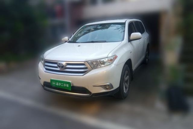 Used Toyota Highlander 2013 2.7L Two-Wheel Drive 5-Seater Purple Gold Edition