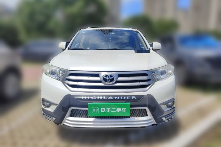 Used Toyota Highlander 2013 2.7L Two-Wheel Drive 5-Seater Purple Gold Edition Front