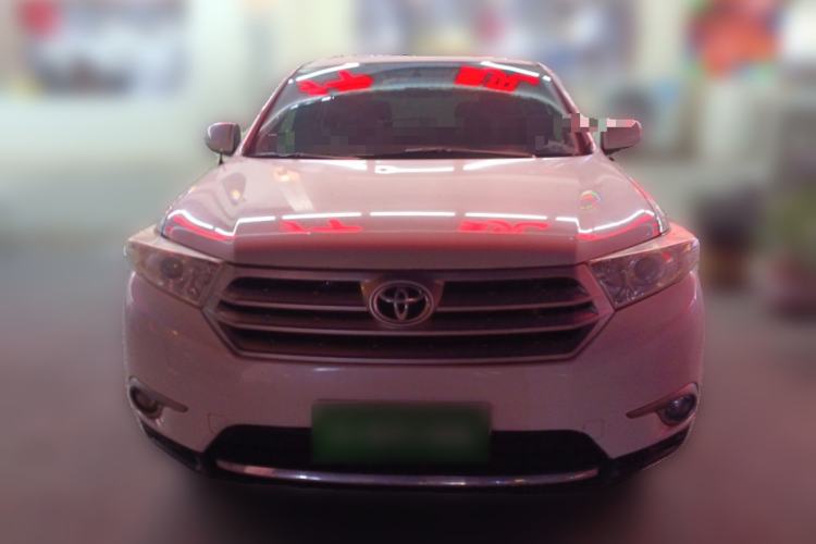 Used Toyota Highlander 2013 2.7L Two-Wheel Drive 5-Seater Purple Gold Edition Front