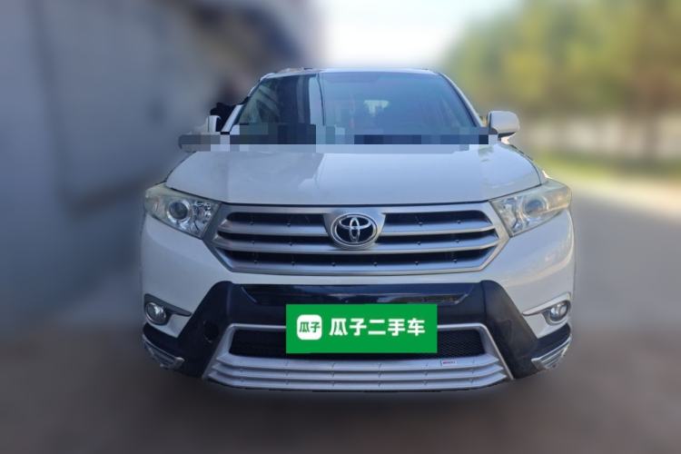 Used Toyota Highlander 2013 2.7L Two-Wheel Drive 5-Seater Purple Gold Edition Front