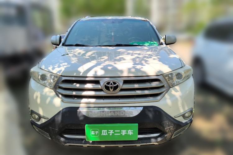 Used Toyota Highlander 2013 2.7L Two-Wheel Drive 5-Seater Purple Gold Edition Front