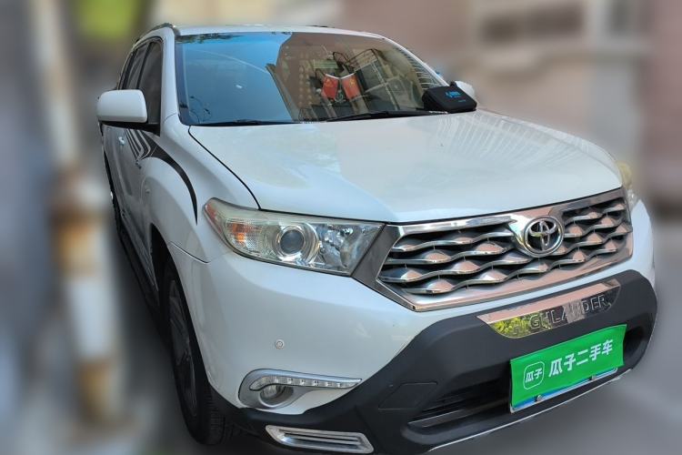 Used Toyota Highlander 2013 2.7L Two-Wheel Drive 7-Seater Zijin Edition Front Right 45 Deg