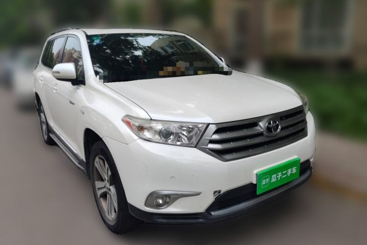 Used Toyota Highlander 2013 2.7L 2WD 7-Seater Explorer Edition Front Right 45 Deg