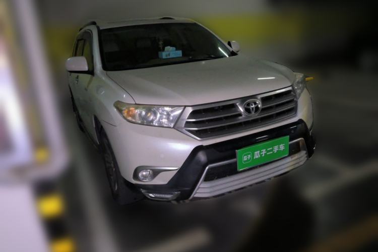 Used Toyota Highlander 2013 2.7L Two-Wheel Drive 7-Seater Zijin Edition Front Right 45 Deg