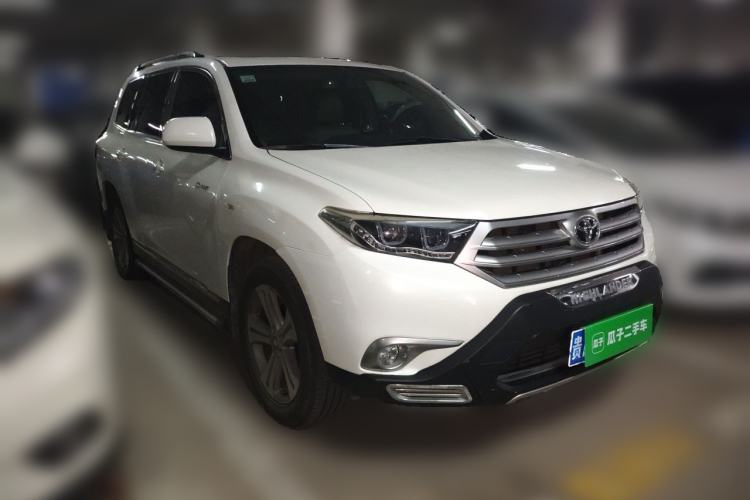 Used Toyota Highlander 2013 2.7L Two-Wheel Drive 7-Seater Zijin Edition Front Right 45 Deg