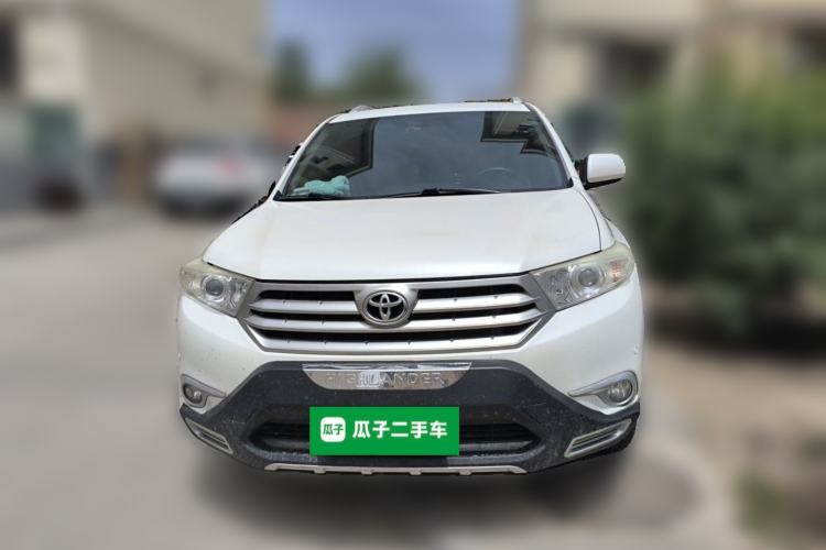 Used Toyota Highlander 2013 2.7L Two-Wheel Drive 5-Seater Purple Gold Edition Front