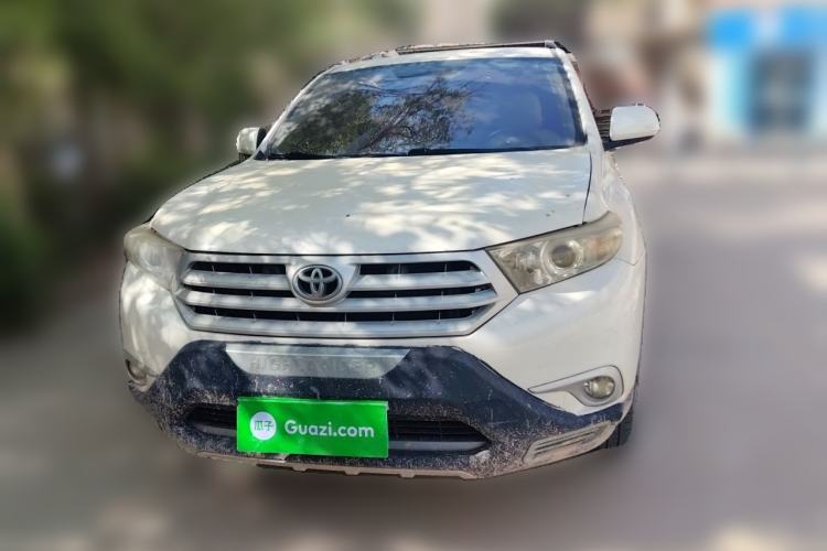 Used Toyota Highlander 2013 2.7L Two-Wheel Drive 5-Seater Purple Gold Edition Front
