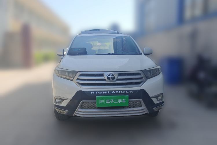 Used Toyota Highlander 2013 2.7L Two-Wheel Drive 7-Seater Zijin Edition Front