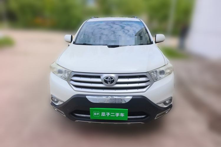Used Toyota Highlander 2013 2.7L Two-Wheel Drive 5-Seater Purple Gold Edition Front