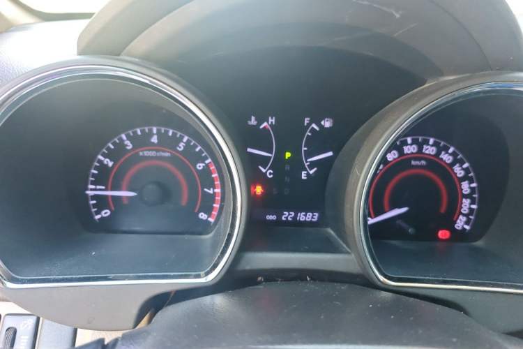 Used Toyota Highlander 2013 2.7L Two-Wheel Drive 5-Seater Purple Gold Edition Instrument Cluster