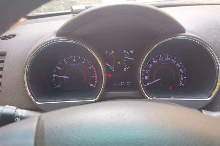 Used Toyota Highlander 2013 2.7L Two-Wheel Drive 5-Seater Purple Gold Edition Instrument Cluster