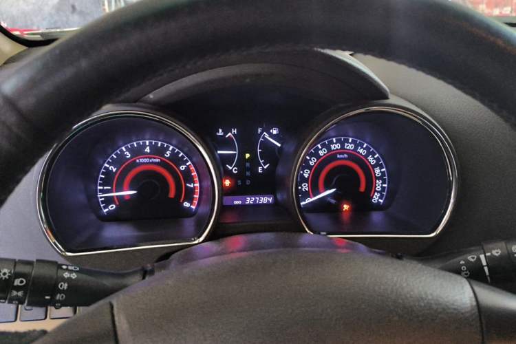 Used Toyota Highlander 2013 2.7L Two-Wheel Drive 5-Seater Purple Gold Edition Instrument Cluster
